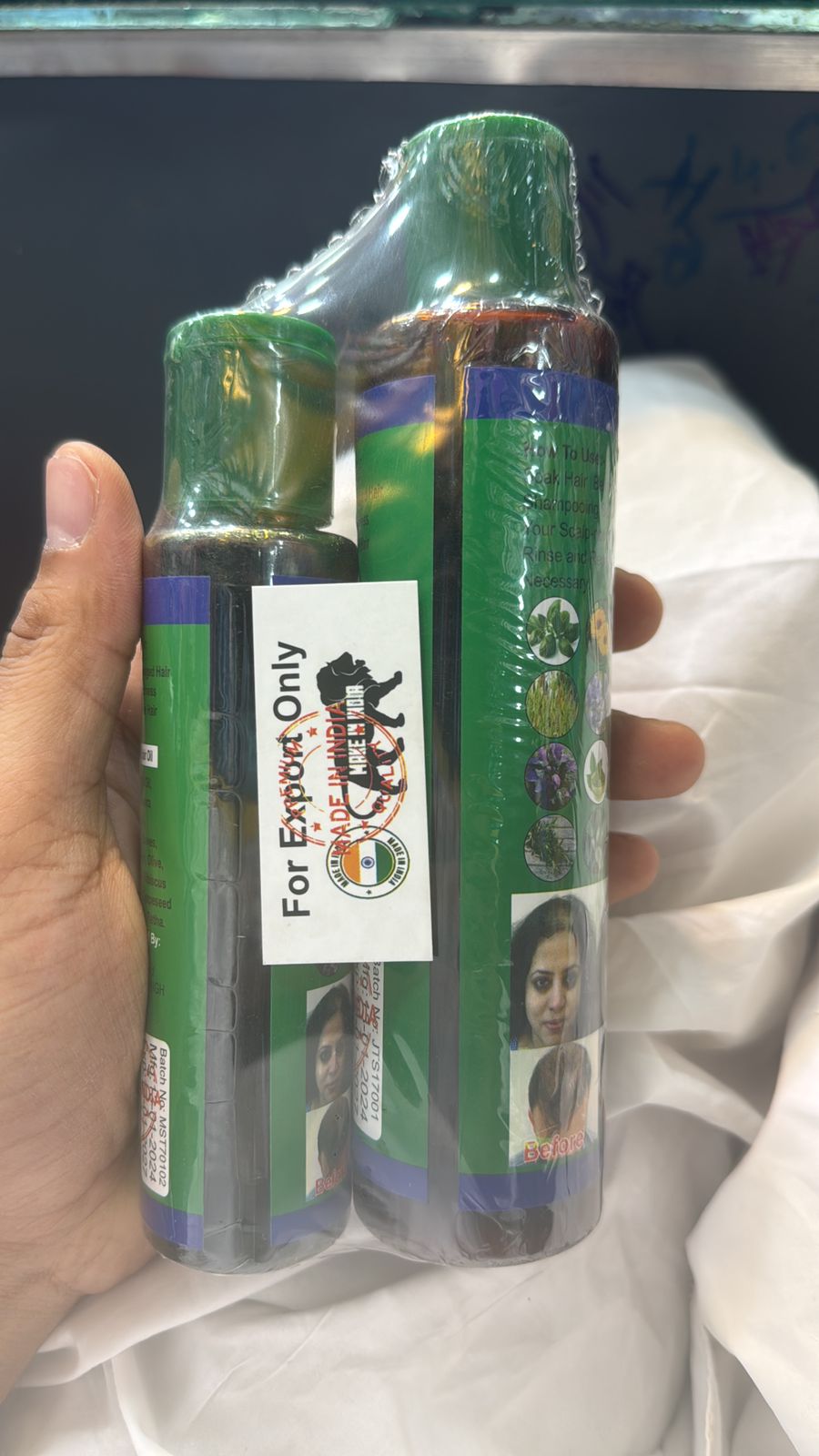 Indian Adivasi Hair Oil & Shampoo