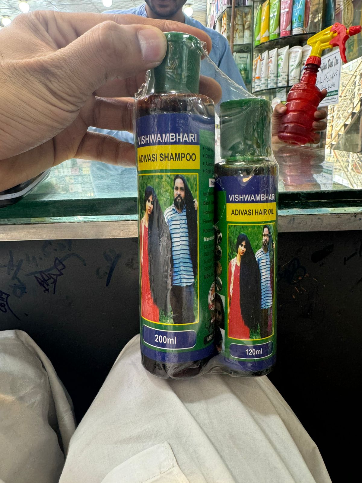 Indian Adivasi Hair Oil & Shampoo